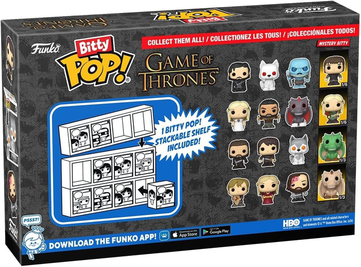 Набір фігурок Funko Bitty Pop GoT Khaleesi 4 шт. 83648 (889698836487) - зображення 6