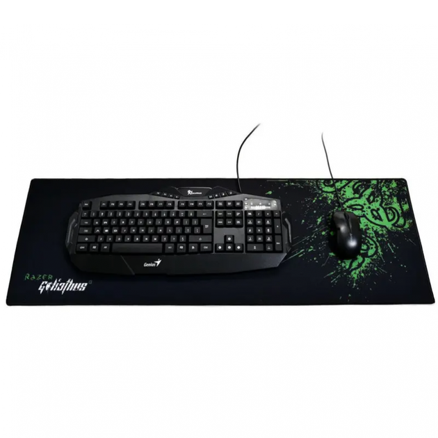 Коврик для компьютерной мыши большой Razer Goliathus 4 игровая поверхность для ноутбука и компьютера размеры 90x30x0,3 см Черный - изображение 2