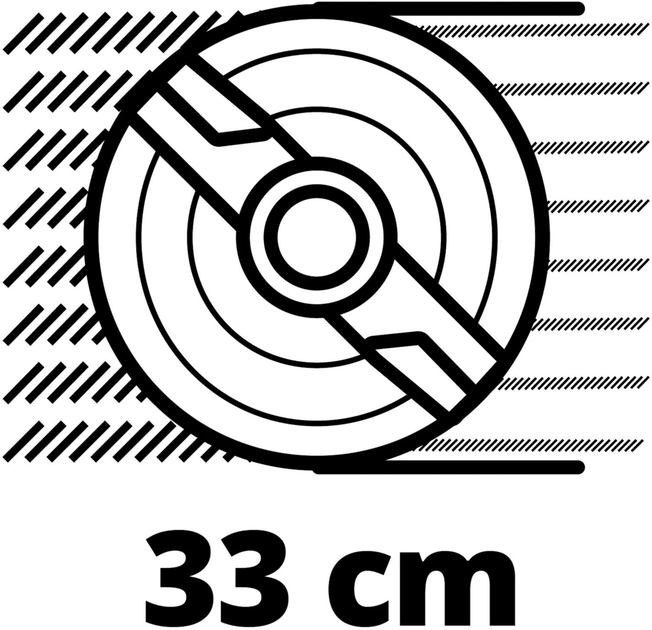 Газонокосарка акумуляторна Einhell GE-CM 36/33 Li 2 x 2.5 Ah (3413210) - зображення 10