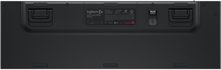 Klawiatura bezprzewodowa Logitech G915 X LIGHTSPEED GL Tactile Wireless/USB Black (5099206121720) - obraz 4