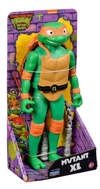 Фігурка Playmates Michelangelo XL 23 см (0043377832232) - зображення 3