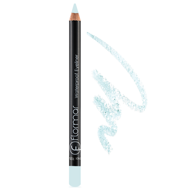 Водостойкий карандаш для глаз Flormar Waterproof Eyeliner, №115 Pastel Green 1,14 г - Фото 1 Водостойкий карандаш для глаз Flormar Waterproof Eyeliner, №115 Pastel Green 1,14 г - изображение 1