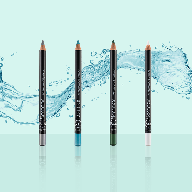 Водостойкий карандаш для глаз Flormar Waterproof Eyeliner, №104 Cobalt Green 1,14 г - изображение 7