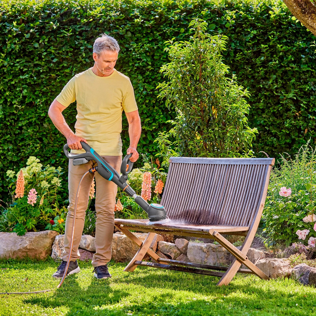 Akumulatorowa wielofunkcyjna szczotka Gardena AquaBrush Compact 18V P4A Solo (14840-55)   - obraz 5