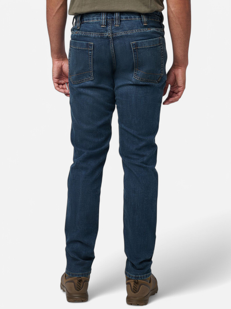Тактичні штани джинсові чоловічі 5.11 Tactical Defender-Flex Slim Jeans 74465ABR-1022 W28L32 Basic Blue Wash (888579586022) - зображення 2