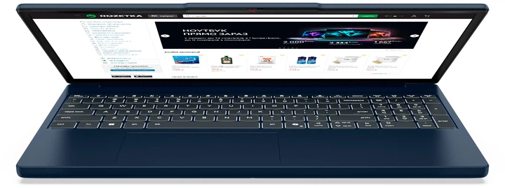 Ноутбук Lenovo IdeaPad Slim 3 15IRH10 (83K100CXPB) Cosmic Blue - зображення 9