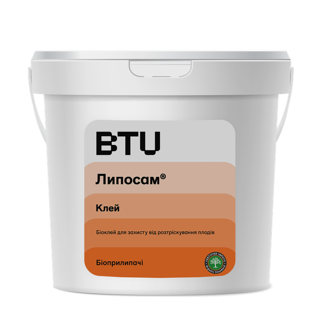 Біоприлипачі BTU ЛИПОСАМ® Біоклей 10л - Фото 1 Біоприлипачі BTU ЛИПОСАМ® Біоклей 10л - изображение 1
