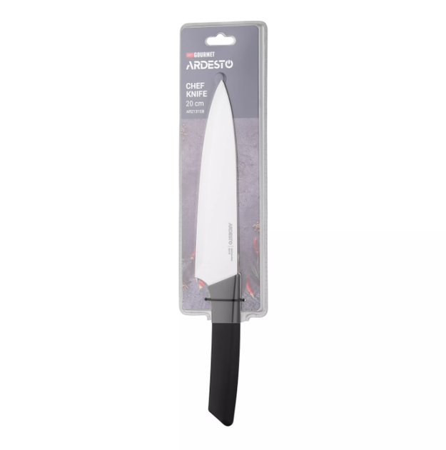 Кухонний ніж кухарський 20 см Ardesto Gemini Gourmet AR2131SB - изображение 3