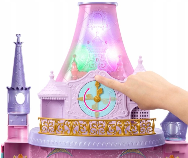 Domek dla lalek Mattel Disney Princess Wymarzony Pałac Księżniczek XXL HLW29 (0194735120420) - obraz 8