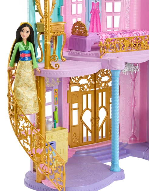 Будиночок для ляльок Mattel Disney Princess Омріяний Палац Принцеси XXL HLW29 (0194735120420) - зображення 4