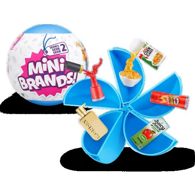 Zestaw gier Zuru Mini Brands Supermarket Surprise figurki w kuli 1 szt (77289GQ2) - obraz 3