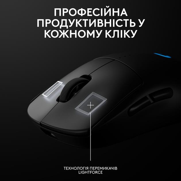 Мышь Logitech G Pro 2 LightSpeed Wireless (910-007295) Black - изображение 6