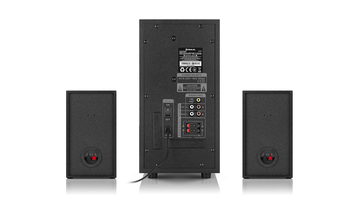 Акустична система Real-EL M-555 Black (EL121300013) - зображення 4