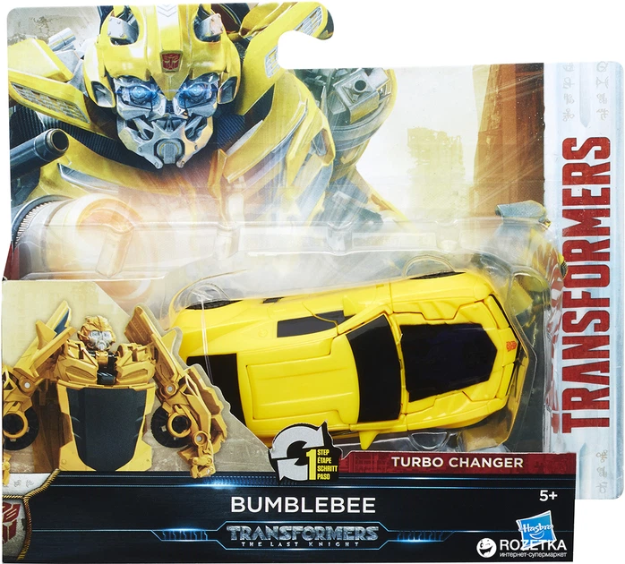 Hasbro Transformers 5 One Step Bumblebee (C0884_C1311) - Фото 1 Hasbro Transformers 5 One Step Bumblebee (C0884_C1311) - изображение 1