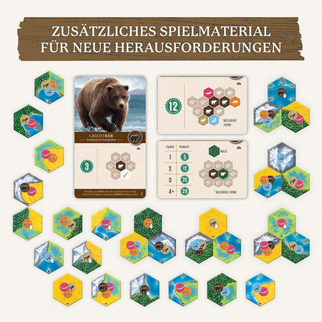 Kości do gry Kosmos Cascadia Landmarks (4002051683955) - obraz 3