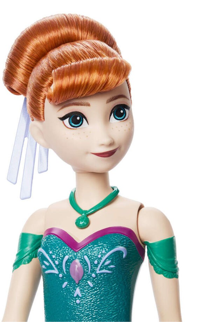 Lalka Mattel Disney Frozen Spin & Reveal Anna JBG60 (0194735280377) - obraz 4