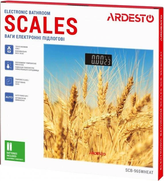 Весы напольные Ardesto SCB-965WHEAT - изображение 10