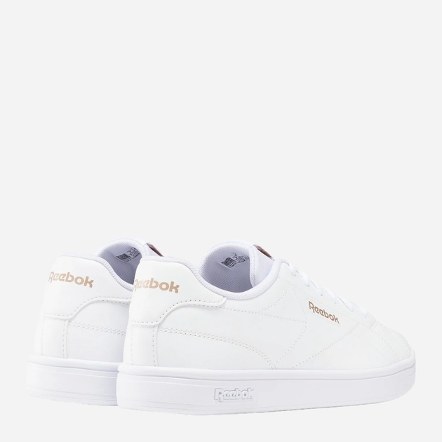 Sneakersy damskie Reebok Court Clean 100074383 37 (4UK) Białe (1200143039397) - obraz 3