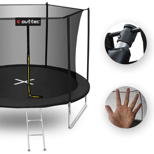 Батут Inside Net OUTTEC 10FT чорний - изображение 2