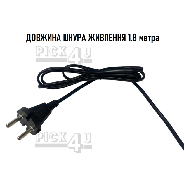 Фен 1000 Вт (А029) Жовтогарячий - зображення 9