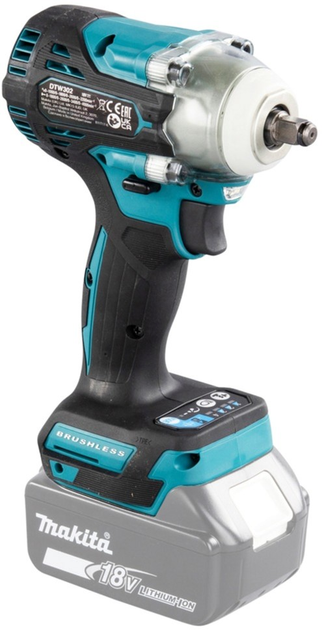 Гайковерт ударний акумуляторний Makita DTW302Z - зображення 3