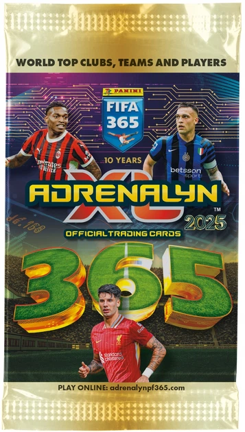 Zestaw kart kolekcjonerskich Panini Fifa 365 Adrenalyn Xl 2025 Megaset (8051708014679) - obraz 2