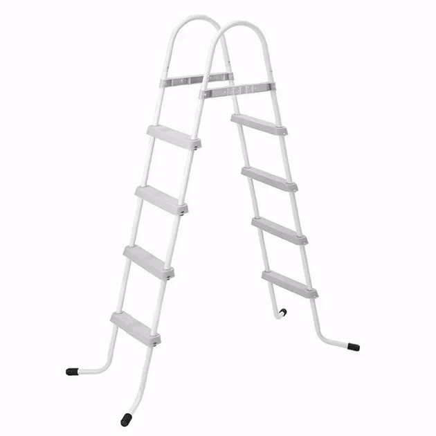 Круглый каркасный бассейн с фильтр и тентом Bestway 56420 366 x 122 см на 10250 л Серый - изображение 4