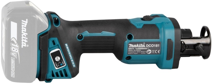 Акумуляторний фрезер Makita 18V (DCO181Z) - зображення 7