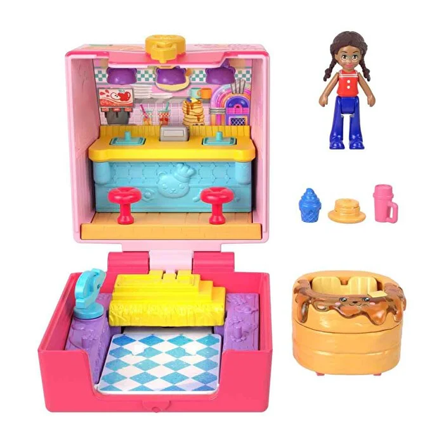 Фігурка сюрприз Mattel Polly Pocket Ланч JCR44 (0194735274956) - зображення 11