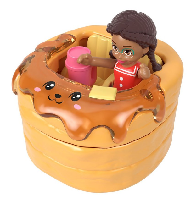 Фігурка сюрприз Mattel Polly Pocket Ланч JCR44 (0194735274956) - зображення 15
