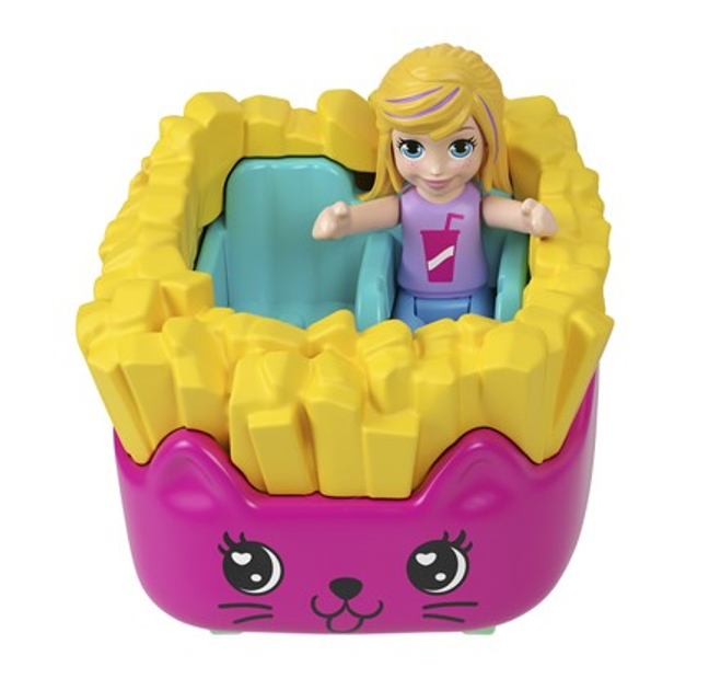 Фігурка сюрприз Mattel Polly Pocket Ланч JCR44 (0194735274956) - зображення 16