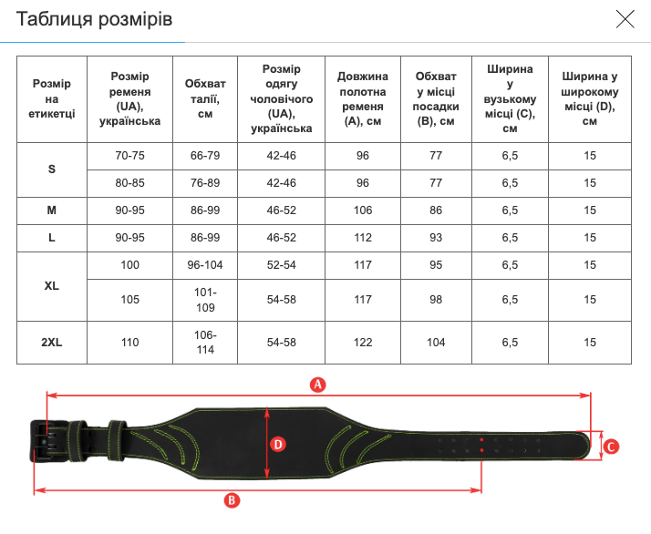Пояс атлетический кожаный VELO VL-9738 (ширина-6in (15см), р-р 2XL длина 110-125см, с подкладкой для спины) черный-золотой - изображение 8