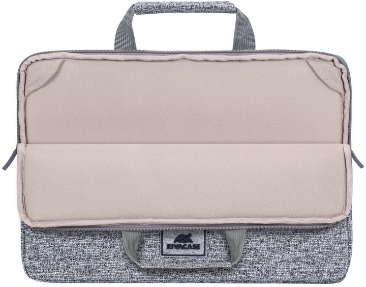 Etui na laptopa RIVACASE Anvik 7913 13.3-14" Light Grey (RC7913_GY) - obraz 6