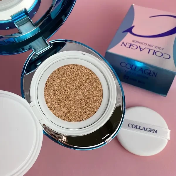 Зволожуючий кушон із колагеном Enough Collagen Aqua Air Cushion SPF50+ PA+++ 15г 21 тон - зображення 6