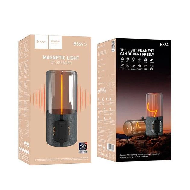 Портативная беспроводная Bluetooth колонка акустика Hoco BS64 BT5.4, FM/BT/TWS, 5W, 3H Black - Фото 7 Портативная беспроводная Bluetooth колонка акустика Hoco BS64 BT5.4, FM/BT/TWS, 5W, 3H Black - изображение 7