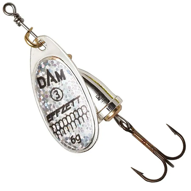 Блешня обертова 4 г DAM Effzett Executor Spinner Reflex Silver 60475 - Фото 1 Блешня обертова 4 г DAM Effzett Executor Spinner Reflex Silver 60475 - изображение 1