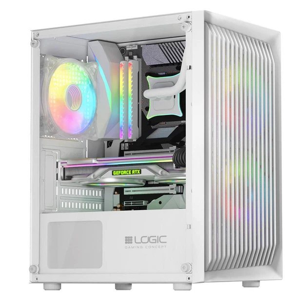 Корпус Logic Concept Atos ARGB Mini White (AM-ATOS-20-0000000-0002) - Фото 2 Корпус Logic Concept Atos ARGB Mini White (AM-ATOS-20-0000000-0002) - изображение 2