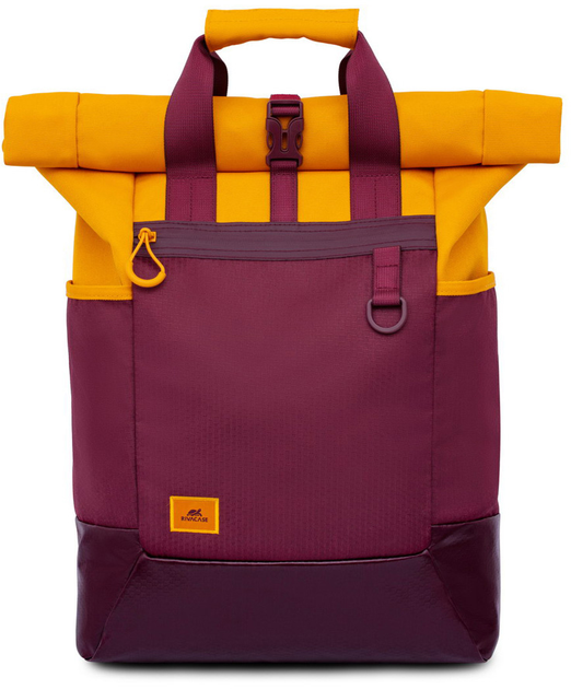 Рюкзак для ноутбука RIVACASE Dijon 5321 15.6" Burgundy Red/Yellow (RC5321_BRG) - зображення 4