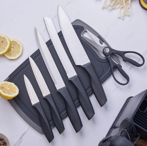 Набір кухонного приладдя 19 предметів Kitchen Set силіконові ЧОРНИЙ - зображення 3