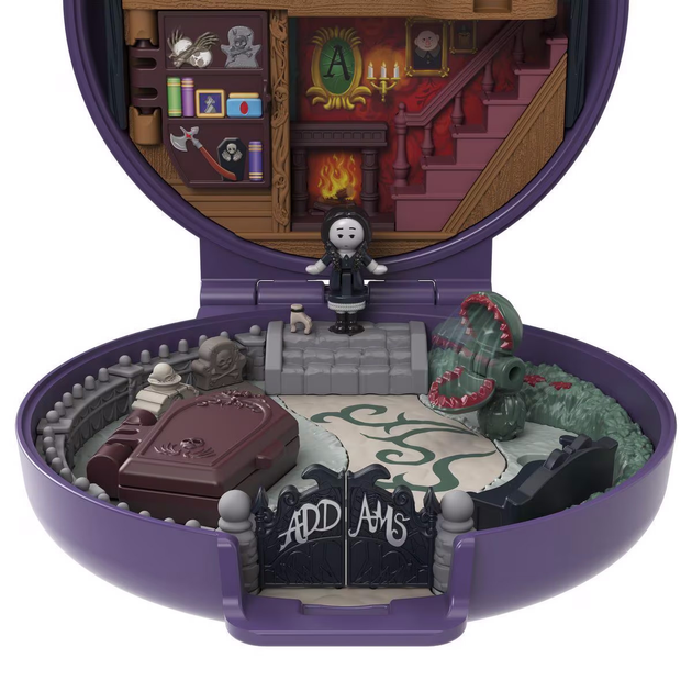 Figurki kolekcjonerskie Mattel Polly Pocket Collector The Addams Family HXW25 (0194735239634) - obraz 6