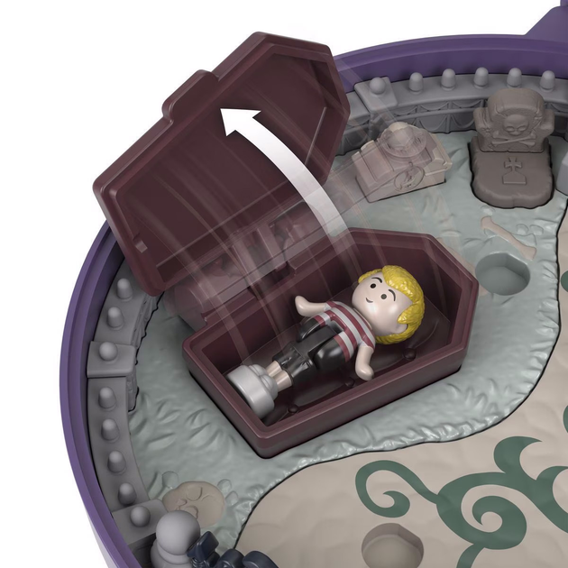 Figurki kolekcjonerskie Mattel Polly Pocket Collector The Addams Family HXW25 (0194735239634) - obraz 7