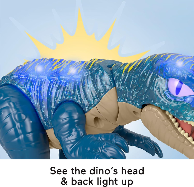Figurka Mattel Fisher Price Imaginext Jurassic World Growl & Glow Dinosaur Baryonyx JCT48 (0194735275946) - obraz 7