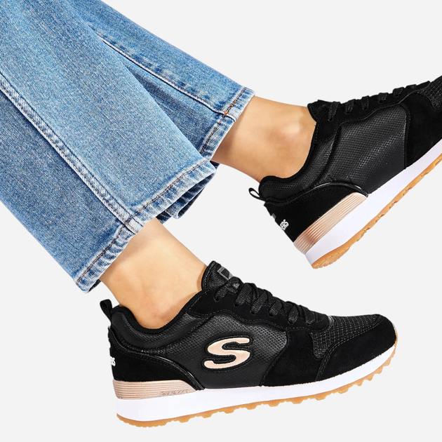 Жіночі кросівки Skechers 111-BLK 38.5 Чорні (889110638798) - зображення 2