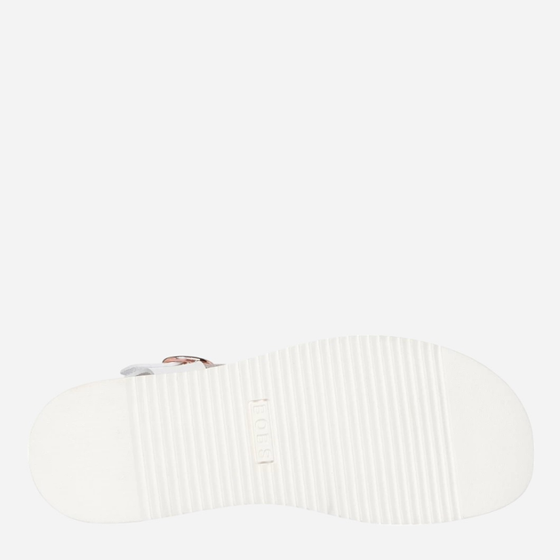 Sandały damskie płaskie Skechers 114709-WHT 38.5 Białe (198376597610) - obraz 5