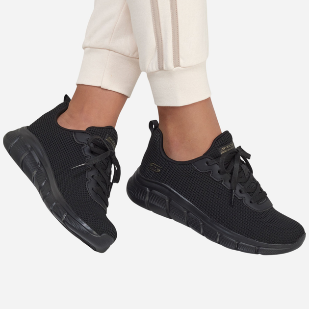 Жіночі кросівки Skechers 117346-B 39.5 Чорні (196989765174) - зображення 2