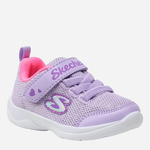 Дитячі кросівки для дівчинки Skechers 302885N-LVPK 25 Фіолетові (195204037812) - зображення 2