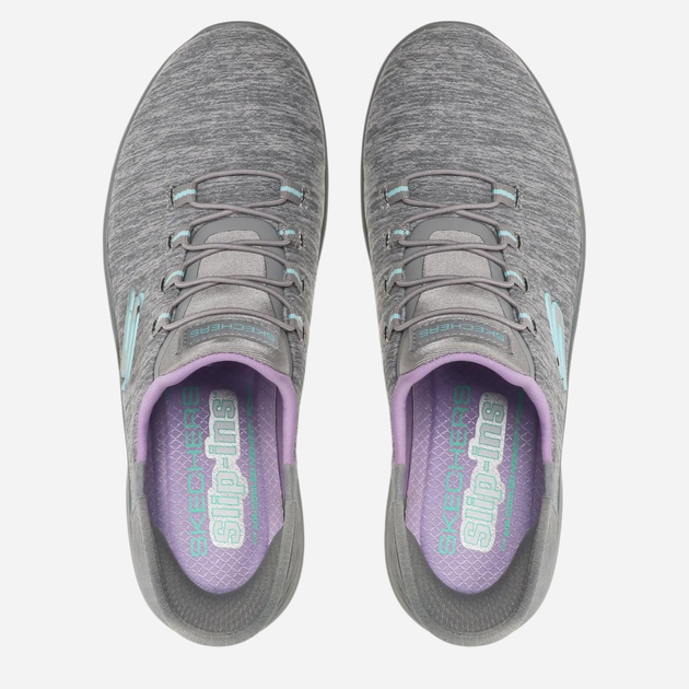 Buty sportowe damskie Skechers 149937-GYMT 35.5 Szare (196642463737) - obraz 4