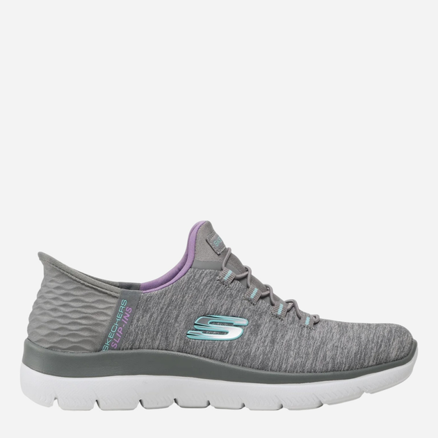Buty sportowe damskie Skechers 149937-GYMT 39.5 Szare (196642463812) - obraz 1