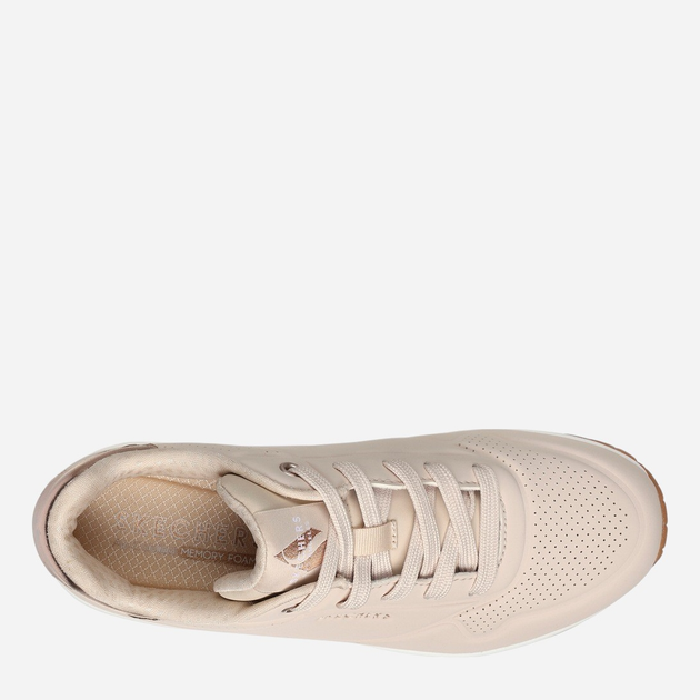 Buty sportowe damskie Skechers 177094-NAT 36 Beżowe (197627310732) - obraz 4