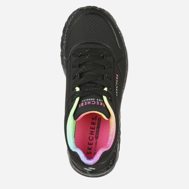 Підліткові кросівки для дівчинки Skechers 310456L-BKMT 36.5 Чорні (195204917534) - зображення 4